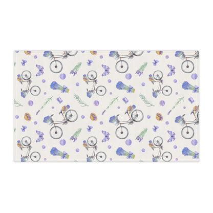 Lavender Fun 1 Tea Towel
