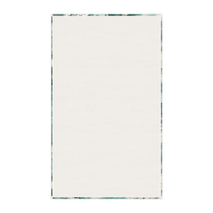 Mint French Country Toile (Manor) Tea Towel (cotton twill)