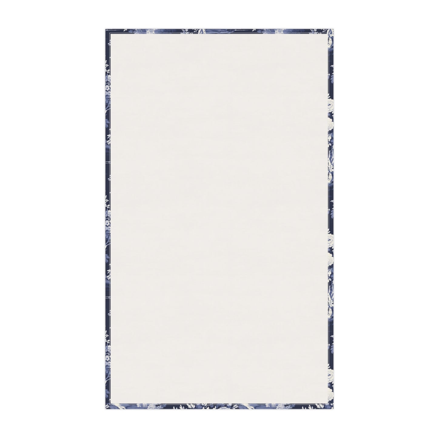 Dark Blue French Toile 5 Tea Towel