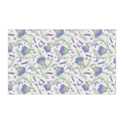 Lavender Fun 4 Tea Towel