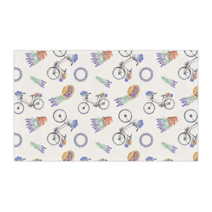 Lavender Fun 5 Tea Towel