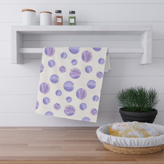 Lavender Fun 7 Tea Towel