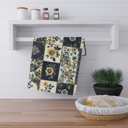French Patchwork 8 Tea Towel