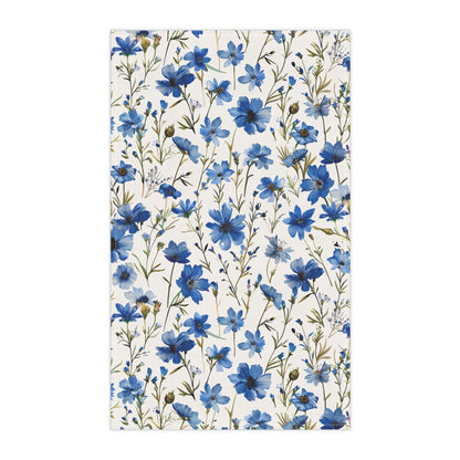 Blue Floral French Cottagecour 2 Tea Towel