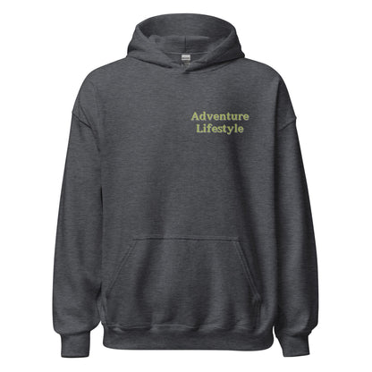 Adventure Lifestyle -Back | Unisex Hoodie