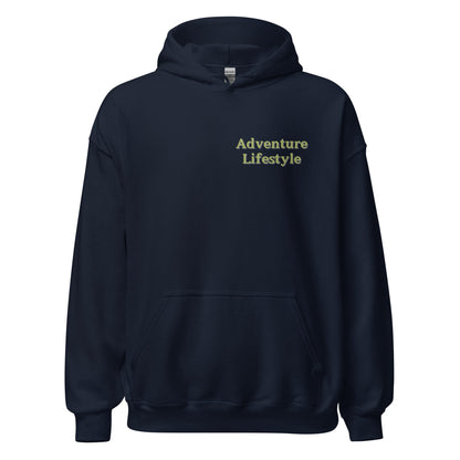 Adventure Lifestyle -Back | Unisex Hoodie