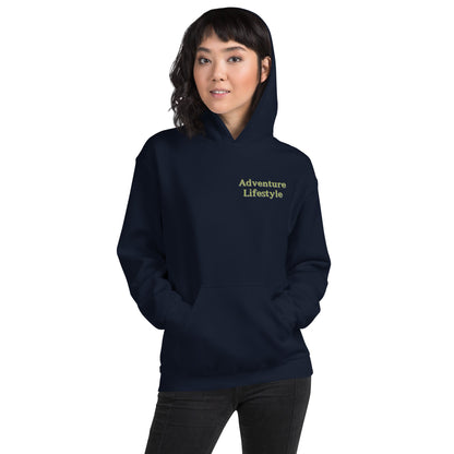 Adventure Lifestyle -Back | Unisex Hoodie
