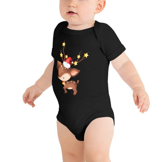 Baby Reindeer | Baby short sleeve one piece