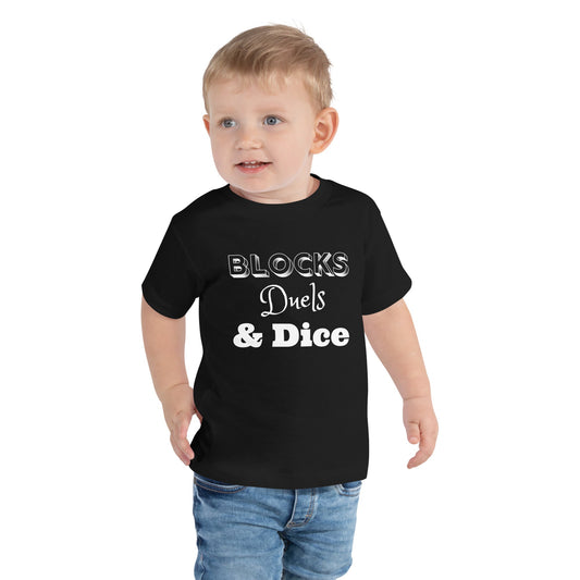 Blocks Duels & Dice | Toddler Short Sleeve Tee