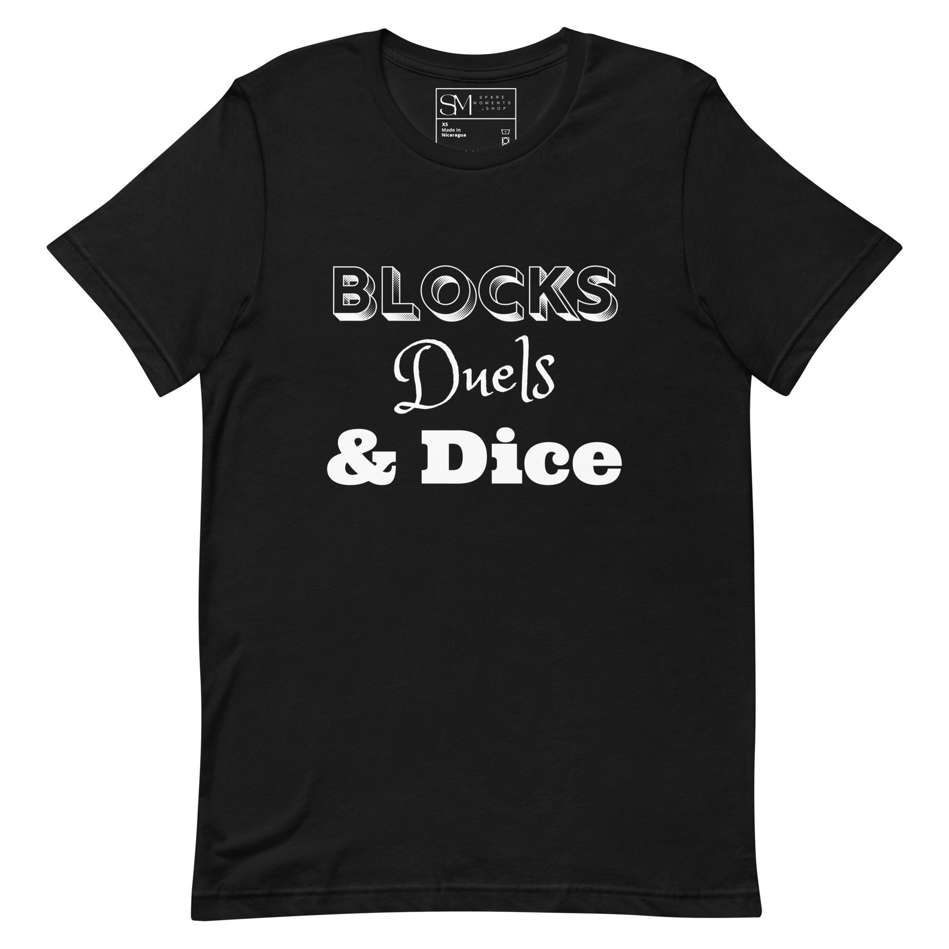 Blocks Duels & Dice | Unisex t-shirt