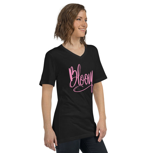 Bloom | Unisex Short Sleeve V-Neck T-Shirt