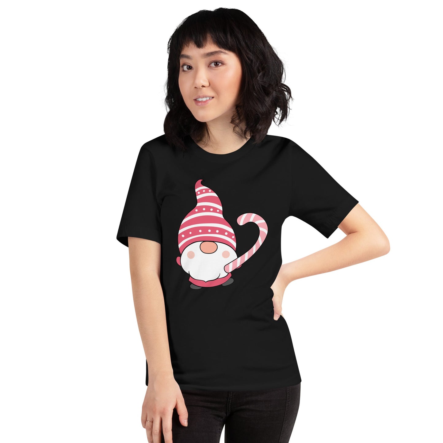 Candy Cane Gnome | Unisex t-shirt