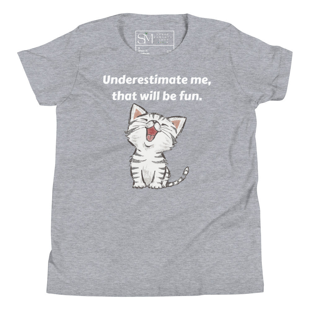 Cat Graphic Tee | T-Shirts for Youth