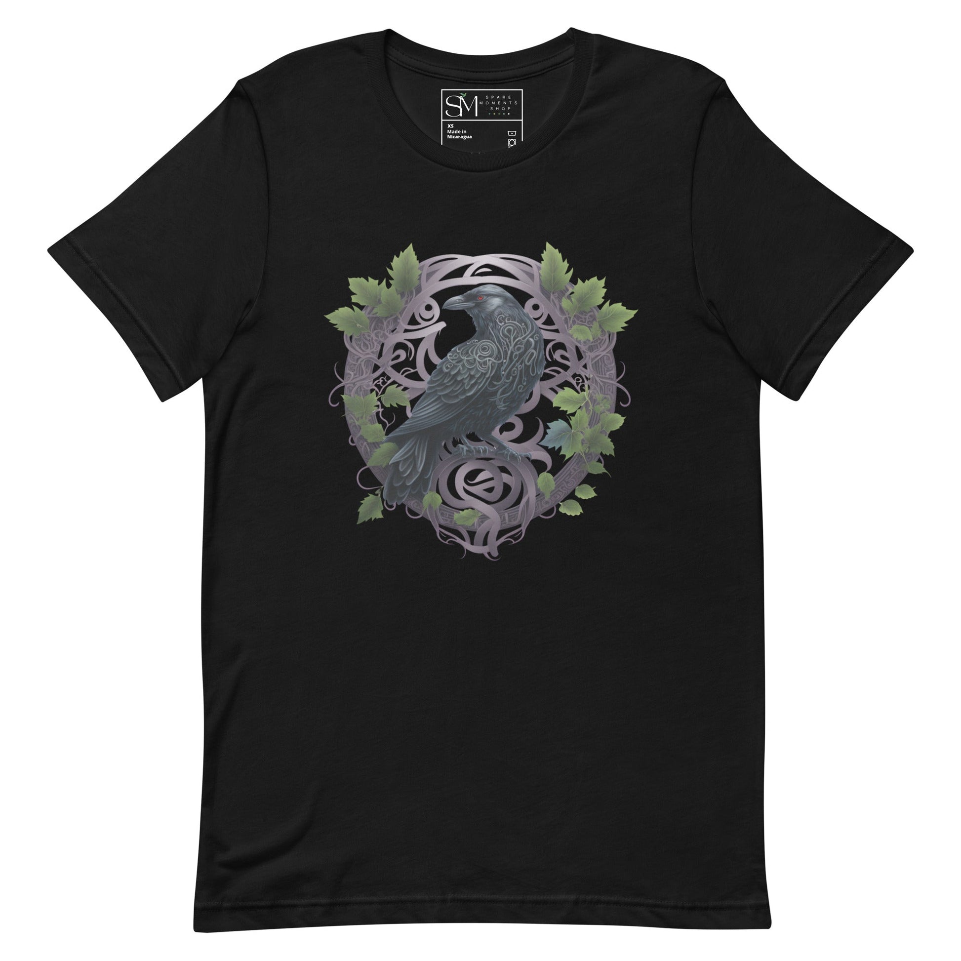 Celtic Raven T-Shirts | Short Sleeve Unisex T-Shirt