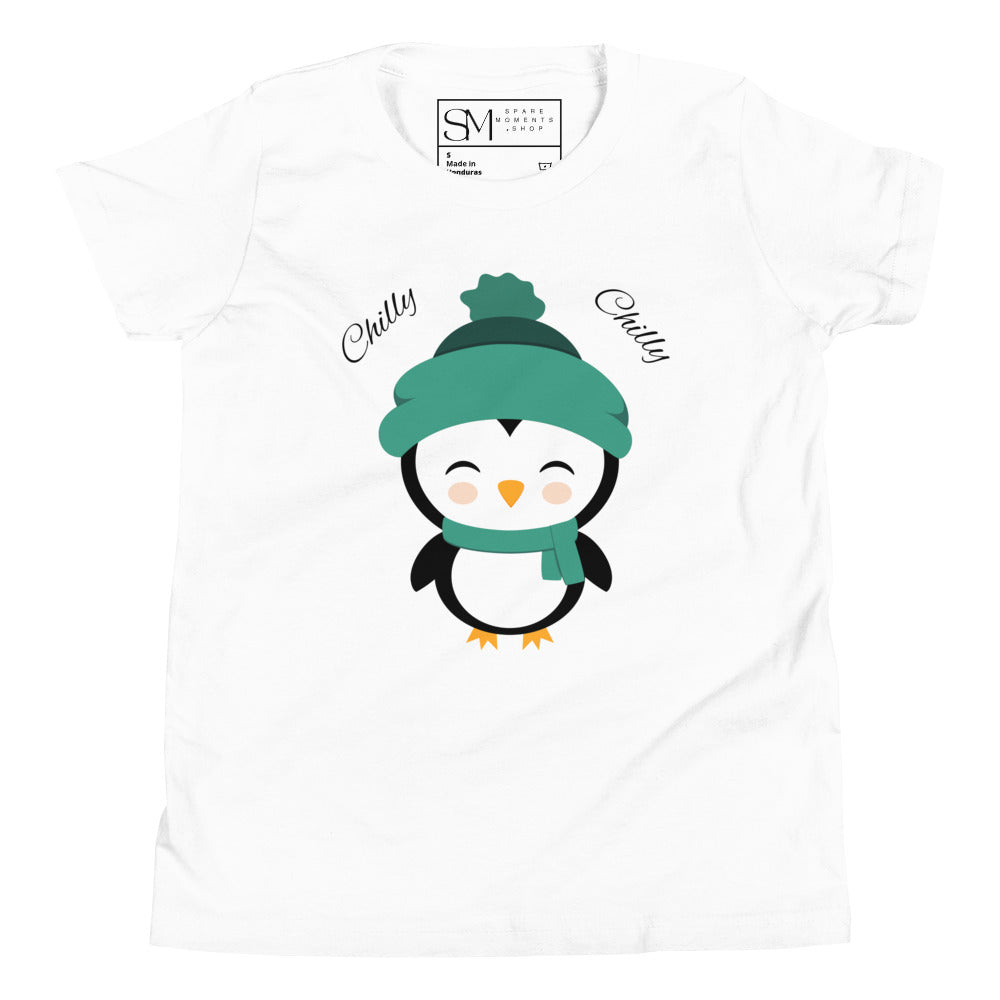 Chilly Chilly Penguin | Youth Short Sleeve T-Shirt