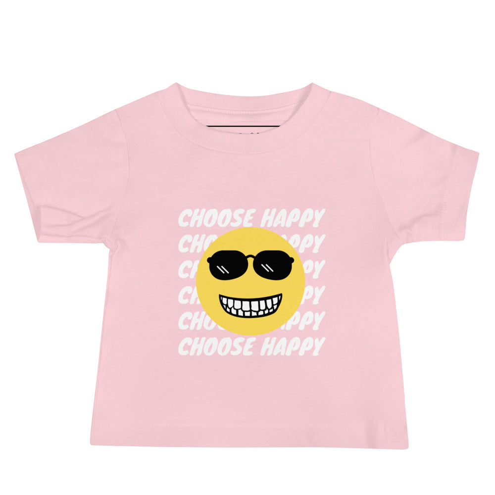 Choose Happy | Baby Jersey Short Sleeve Tee