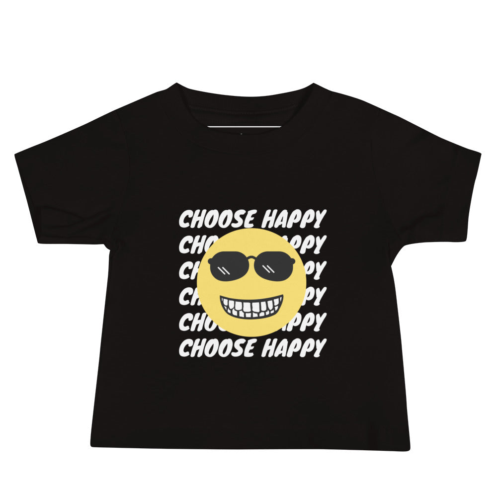 Choose Happy | Baby Jersey Short Sleeve Tee