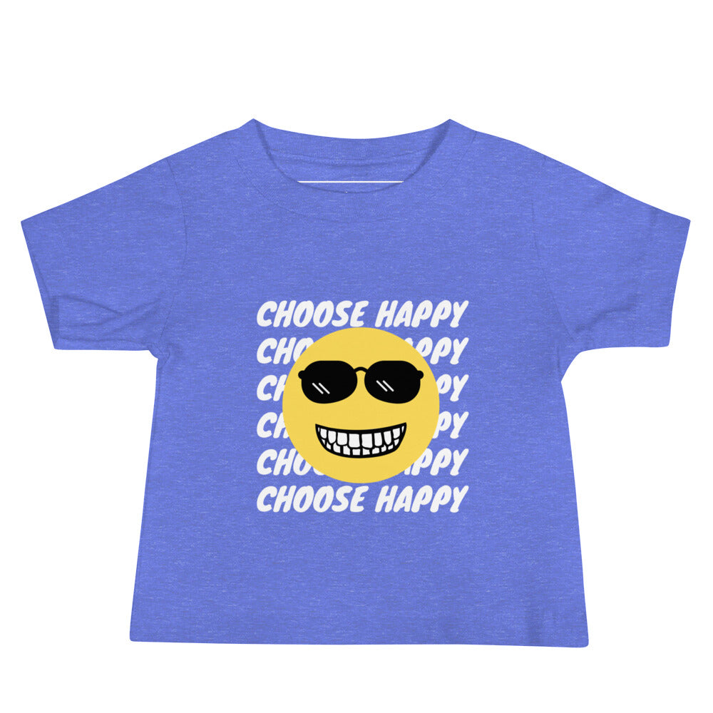 Choose Happy | Baby Jersey Short Sleeve Tee