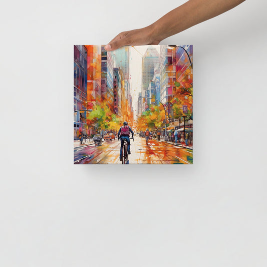 City Cycling 2 | Thin canvas