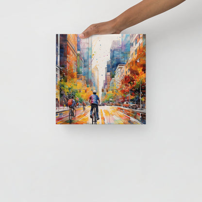 City Cycling 3 | Thin canvas