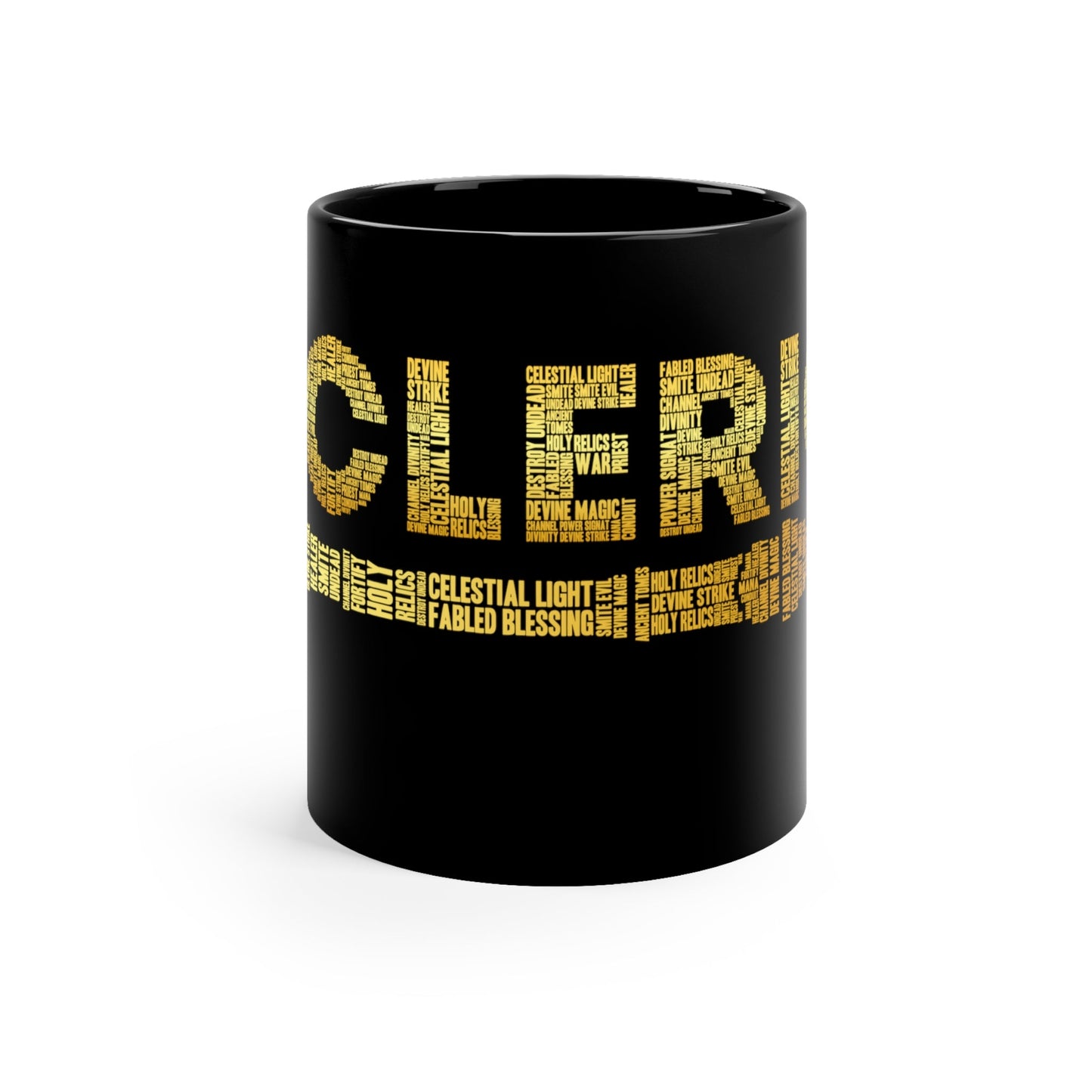 CLERIC | 11oz Black Mug