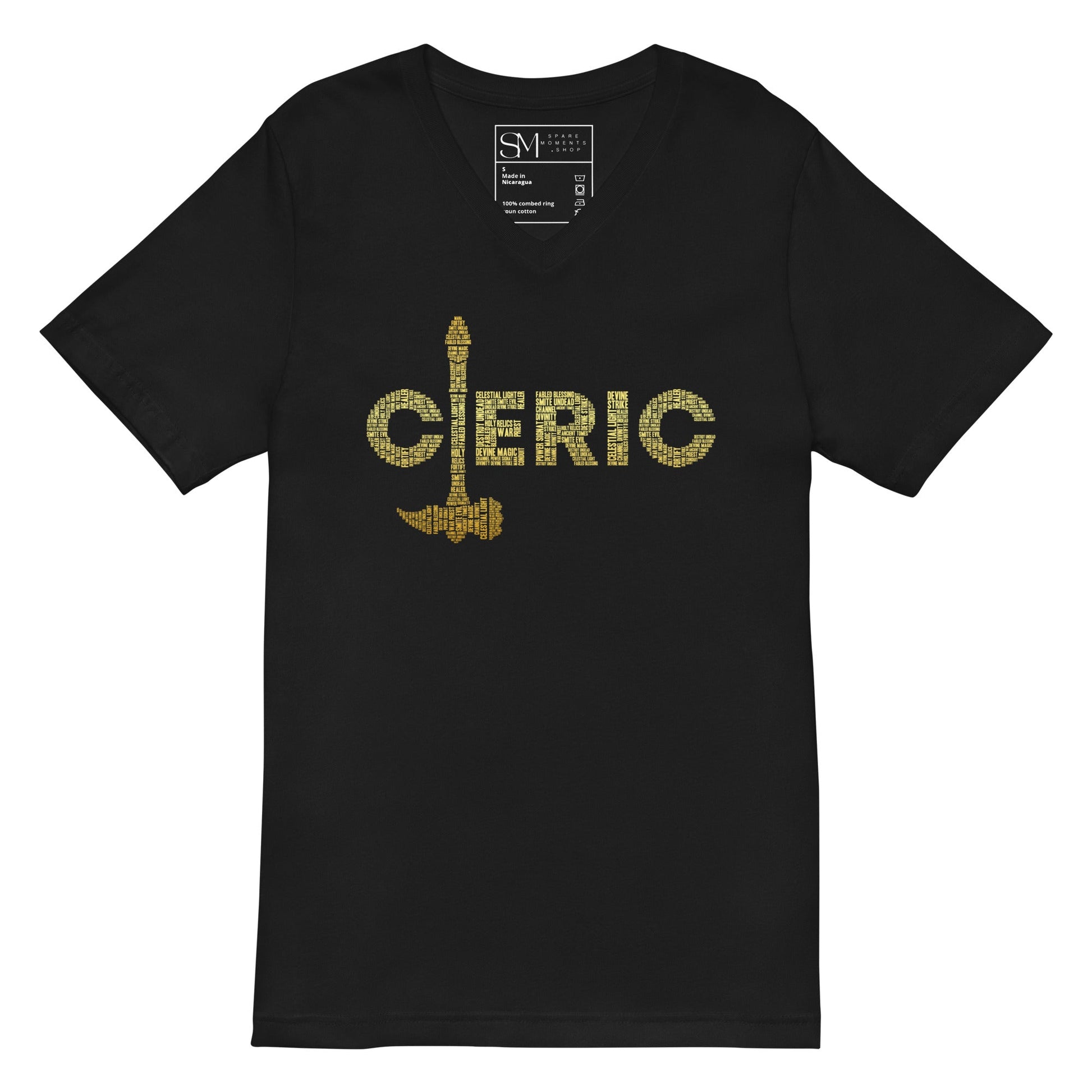 Cleric | Unisex Short Sleeve V - Neck T - Shirt
