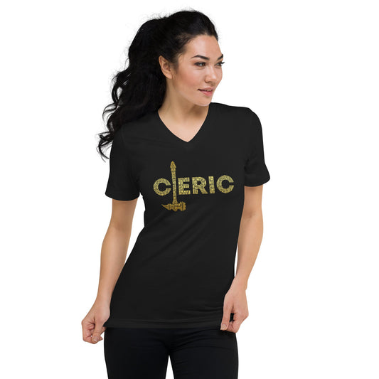 Cleric | Unisex Short Sleeve V - Neck T - Shirt