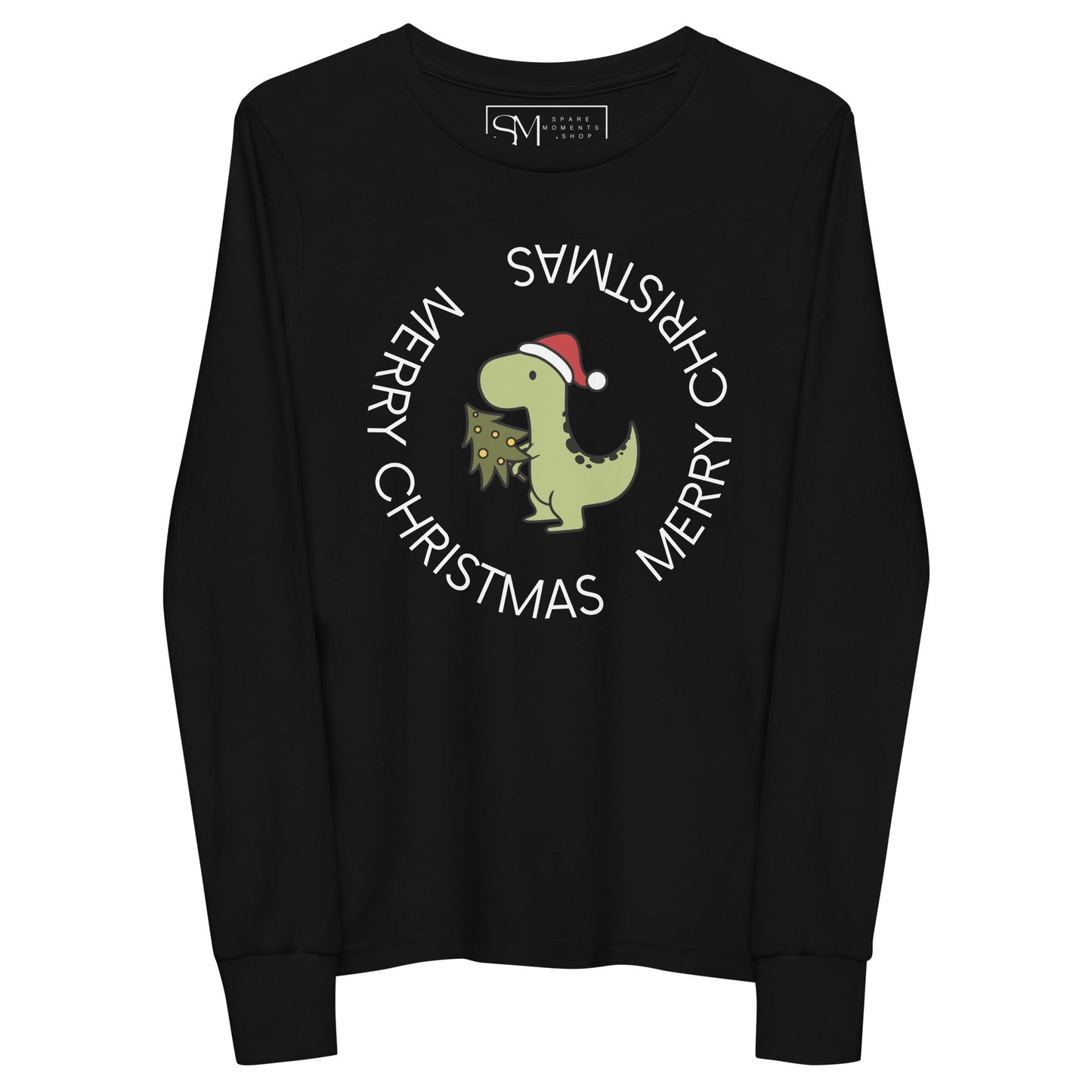 Dino Christmas | Youth long sleeve tee