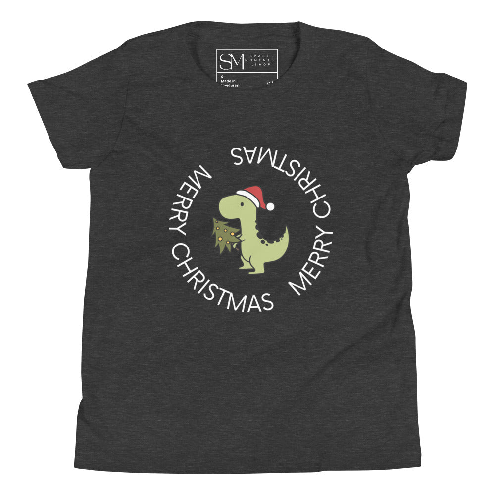 Dino Christmas | Youth Short Sleeve T-Shirt