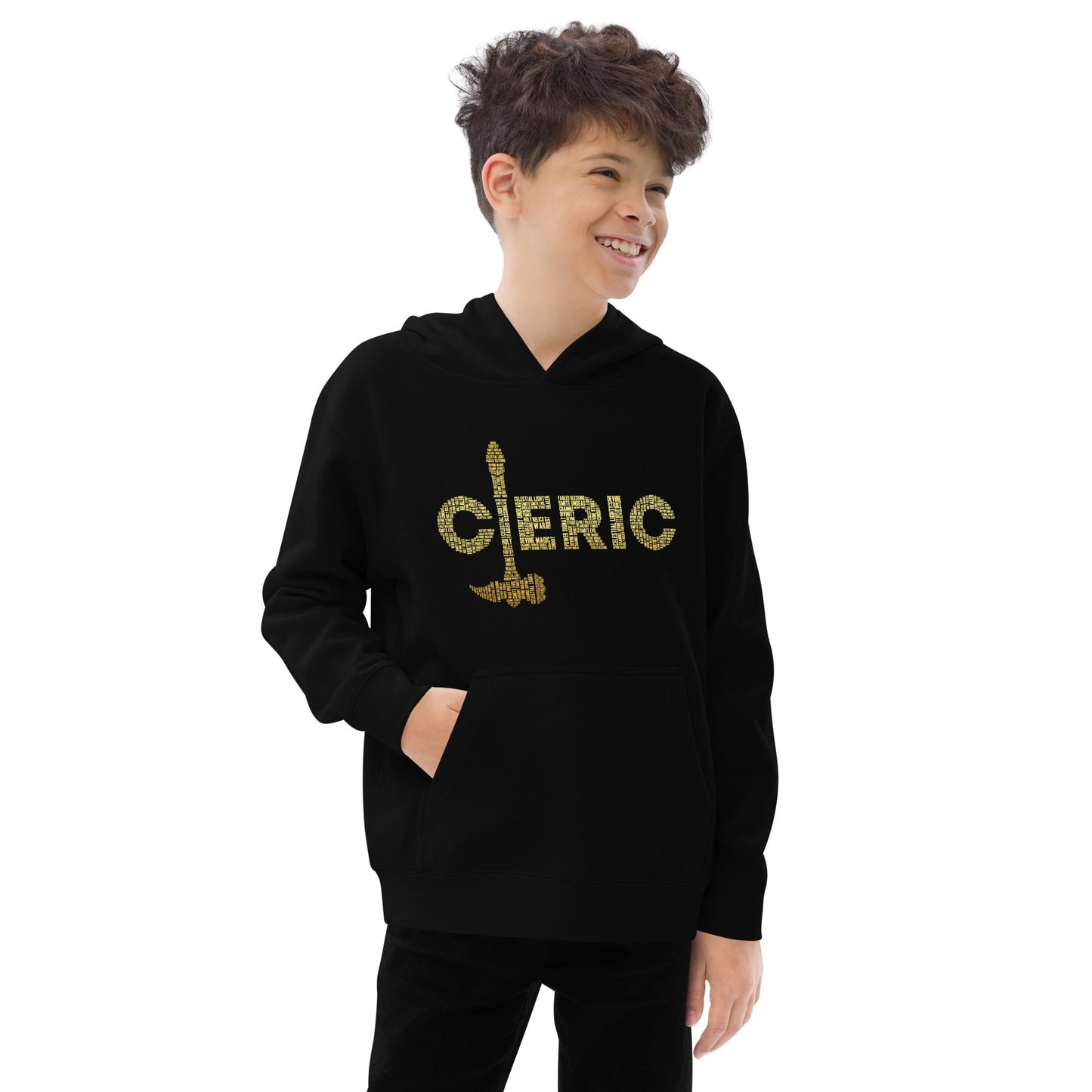 DnD Cleric Kids Hoodie | Cleric Character Class Hoodie