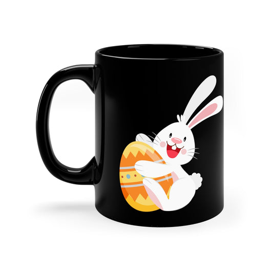 Easter Bunny Fun | 11 oz Black Mug