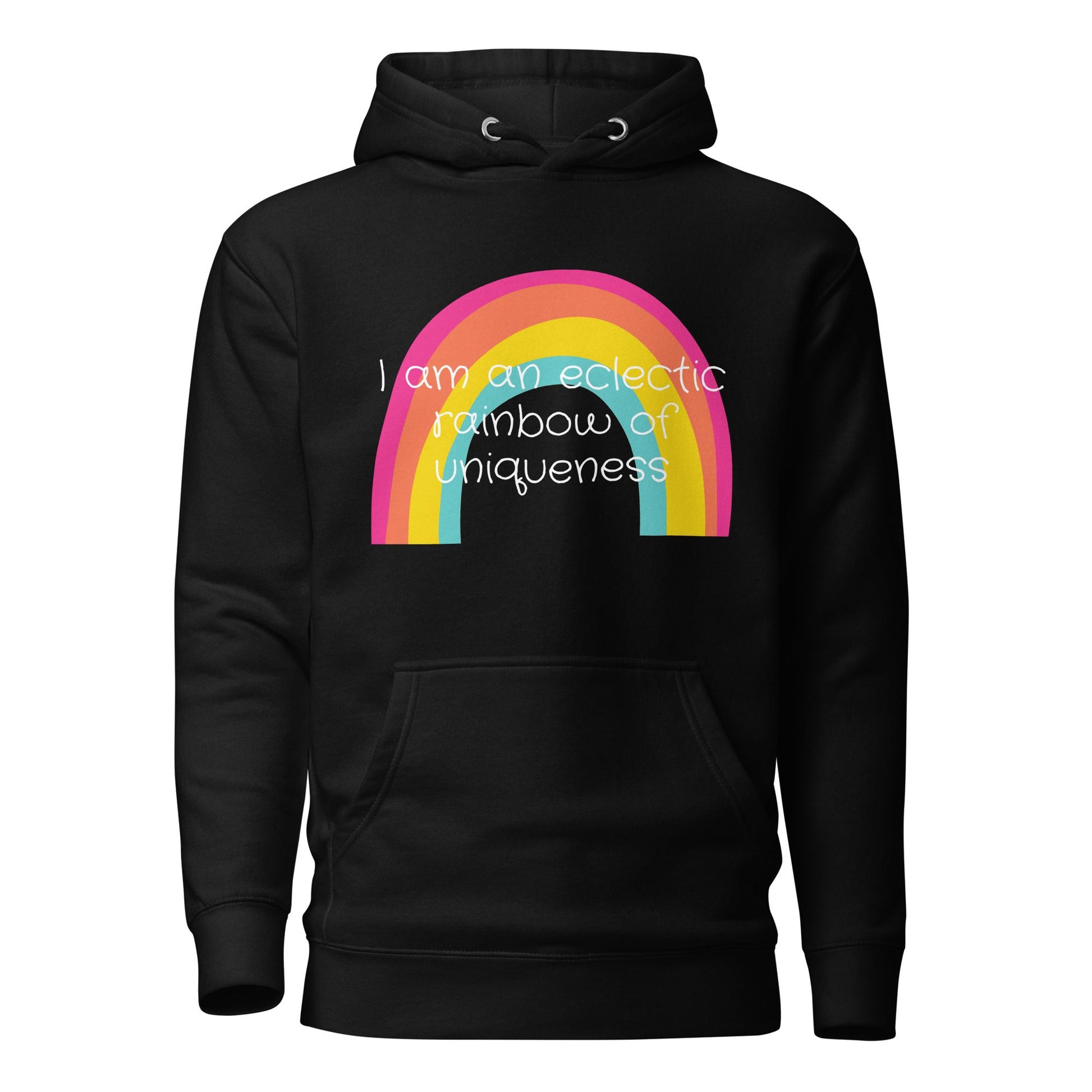 Eclectic Rainbow of Uniqueness | Premium Unisex Hoodie