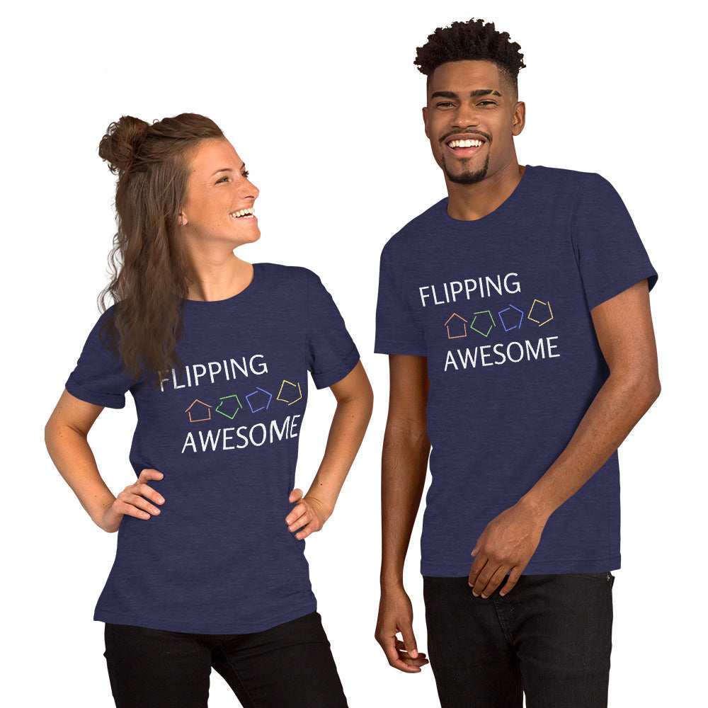 Flipping Awesome | Unisex t - shirt