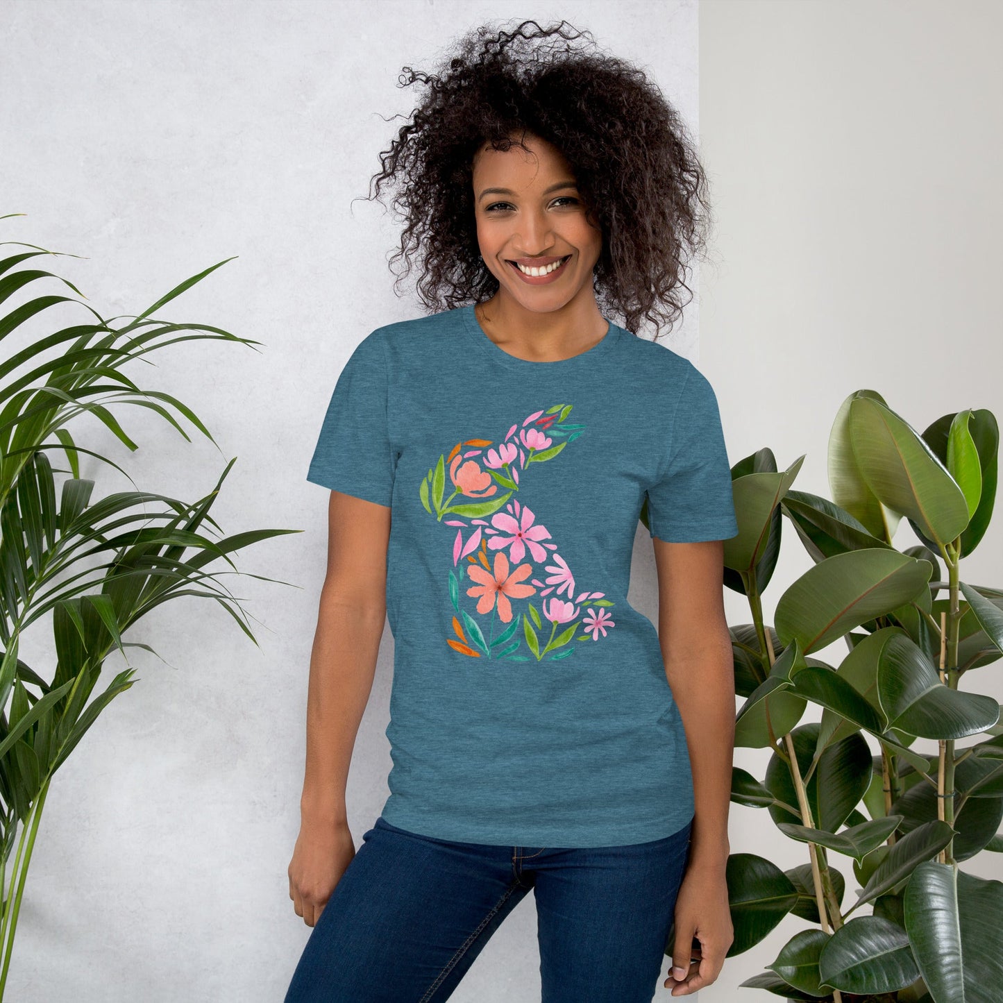 Flower Bunny | Unisex t-shirt