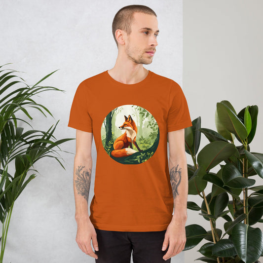 Fox in a Forest | Unisex t-shirt