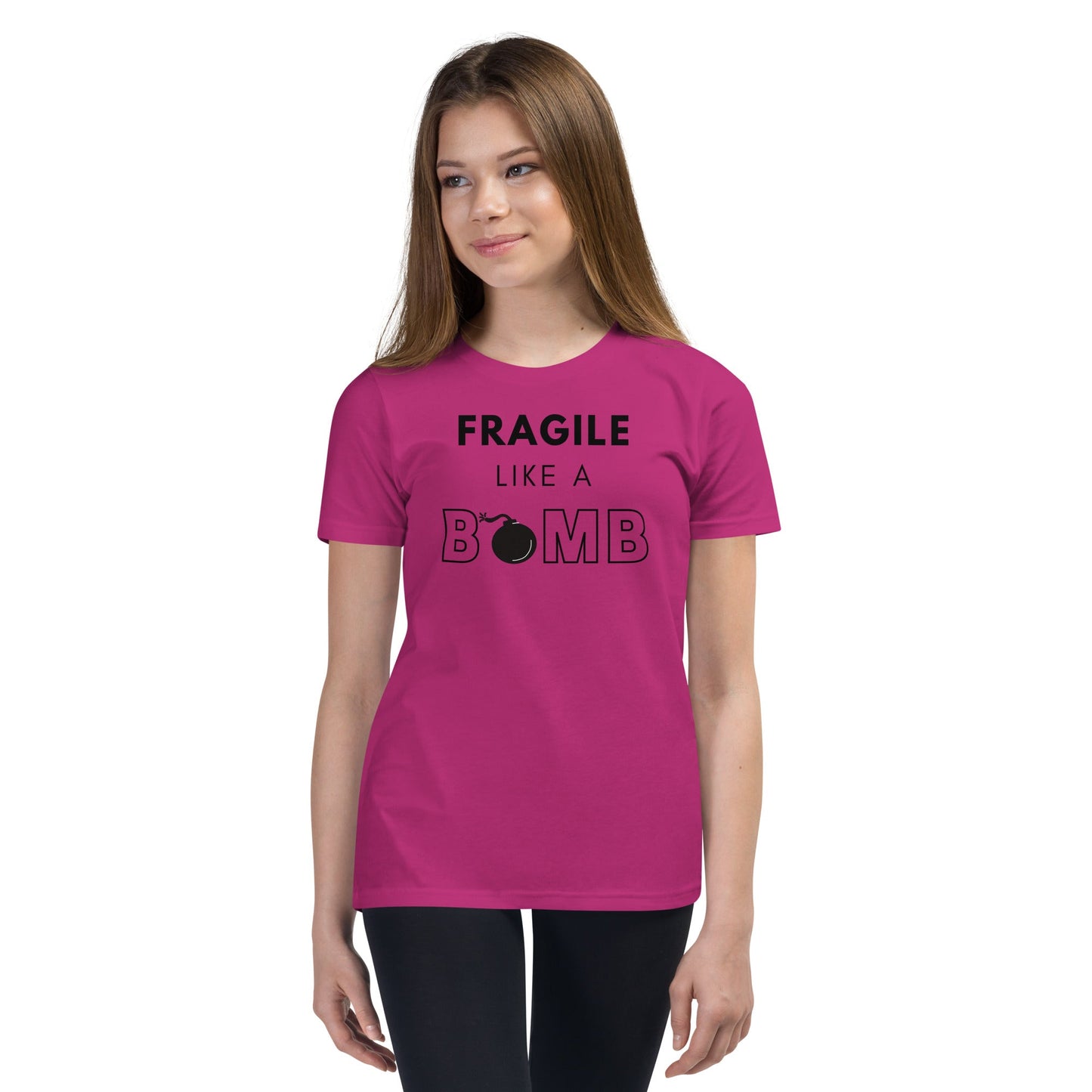 Fragile Like a Bomb | Youth Short Sleeve T-Shirt