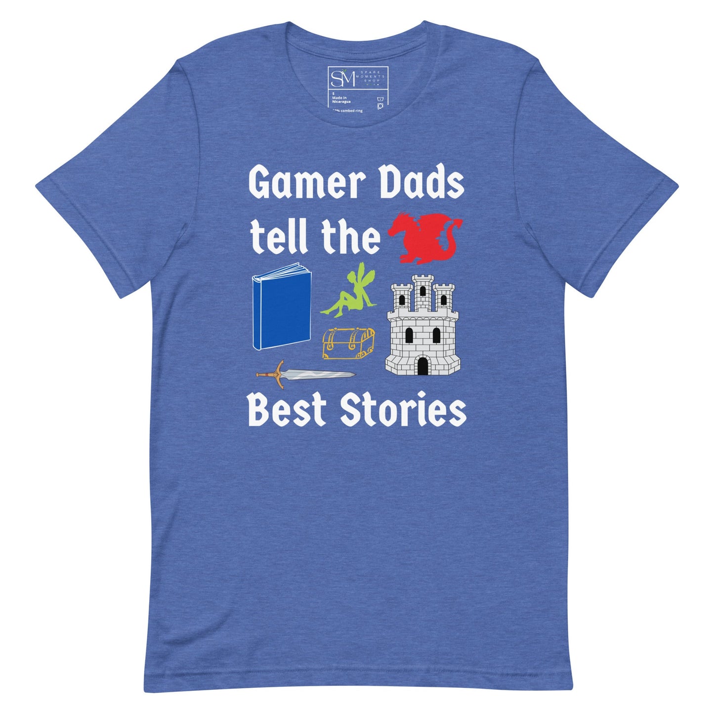 Gamer Dad’s Tell The Best Stories | Unisex t-shirt