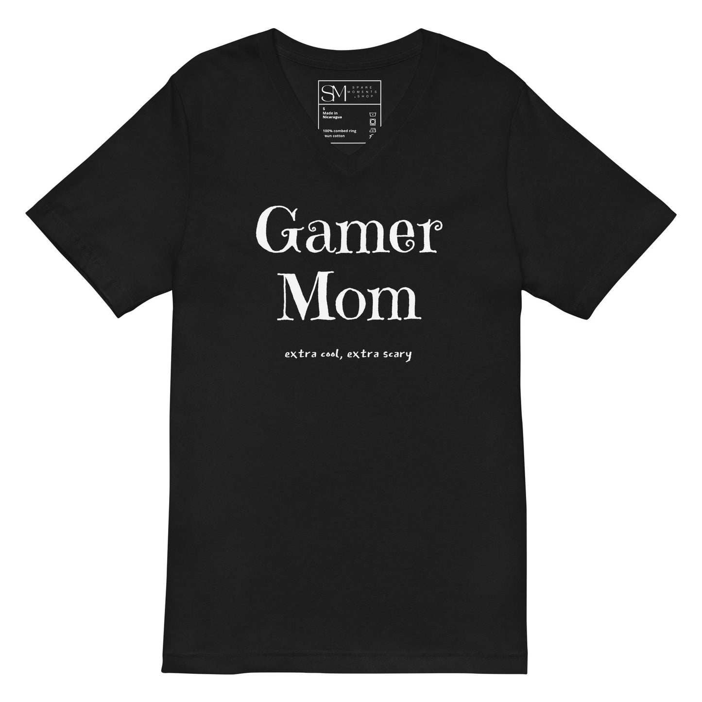 Gamer Mom | Unisex Short Sleeve V - Neck T - Shirt