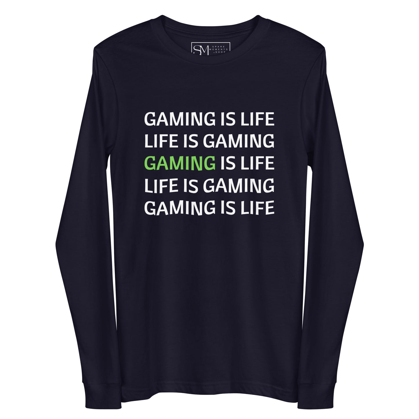 GAMING IS LIFE | Unisex Long Sleeve Tee