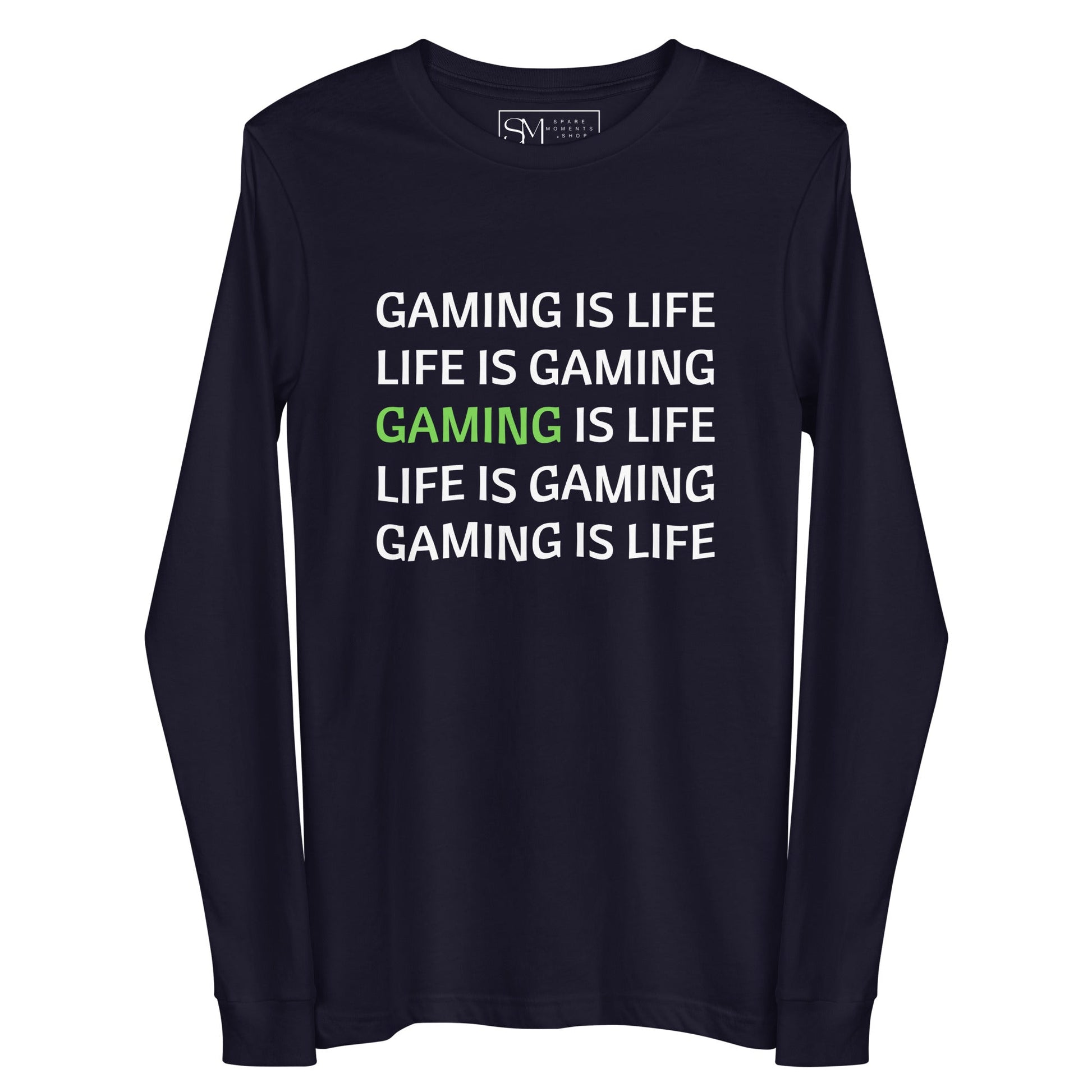 GAMING IS LIFE | Unisex Long Sleeve Tee