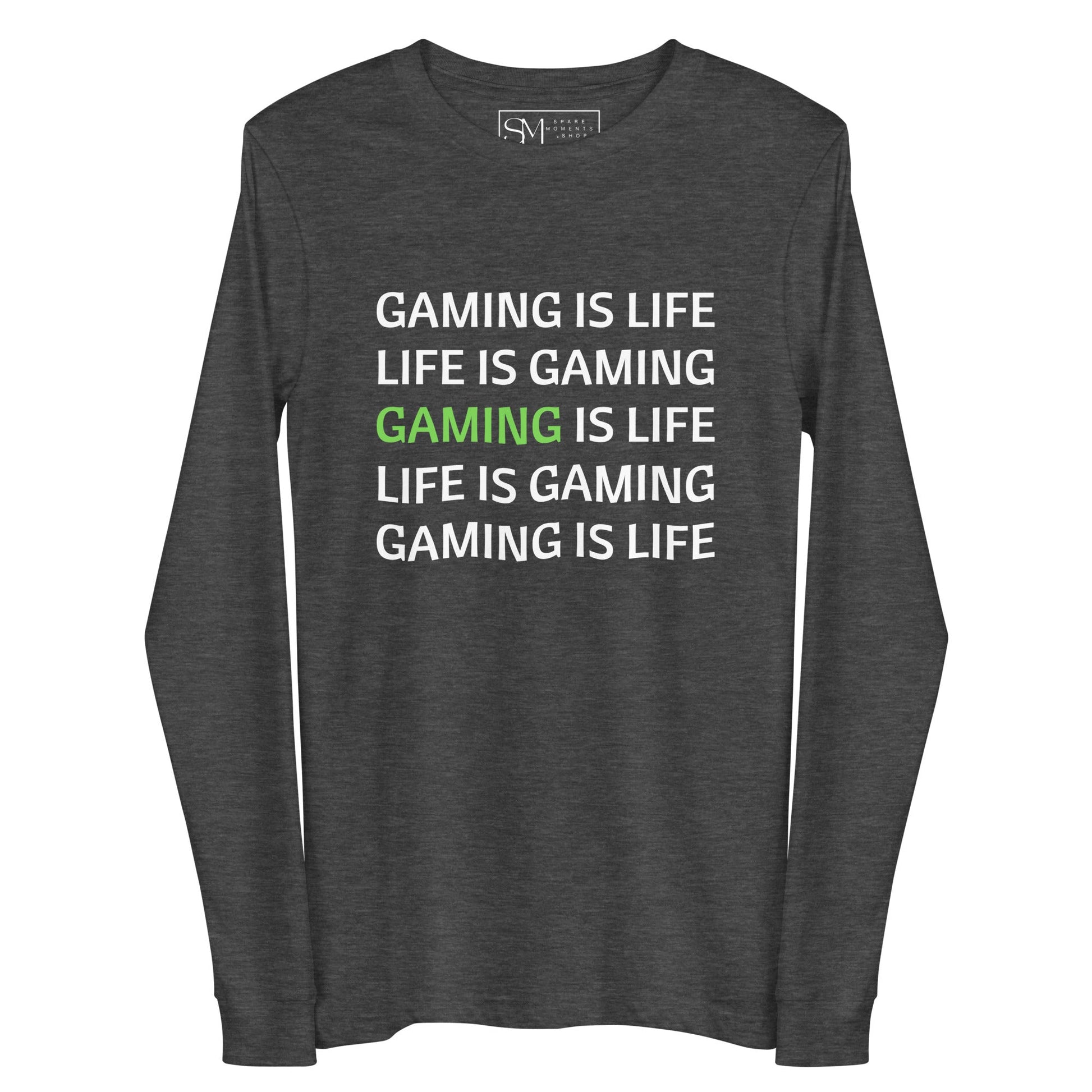 GAMING IS LIFE | Unisex Long Sleeve Tee