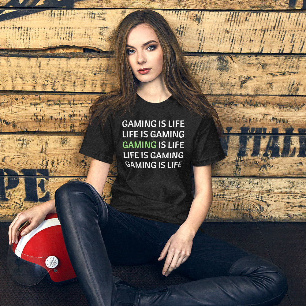 Gaming is Life | Unisex t-shirt