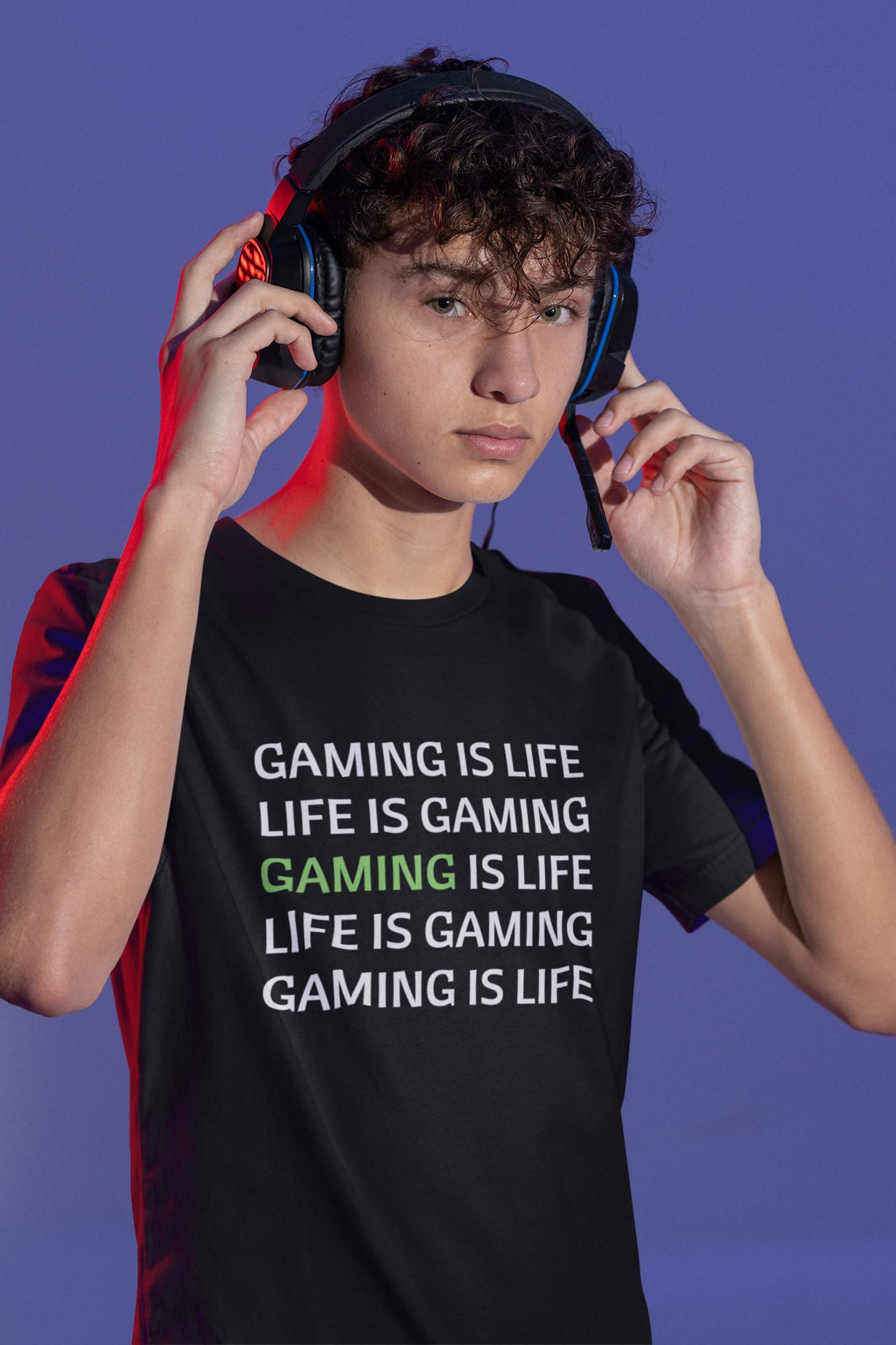Gaming is Life | Unisex t-shirt