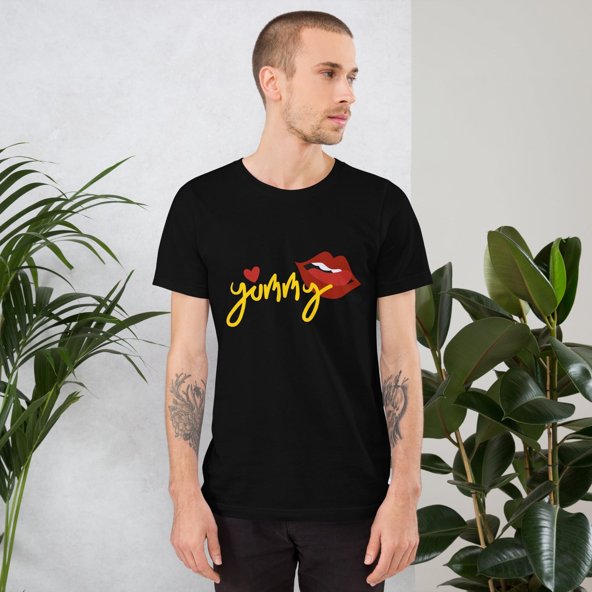 Short Sleeve Graphic Designed Food Shirt