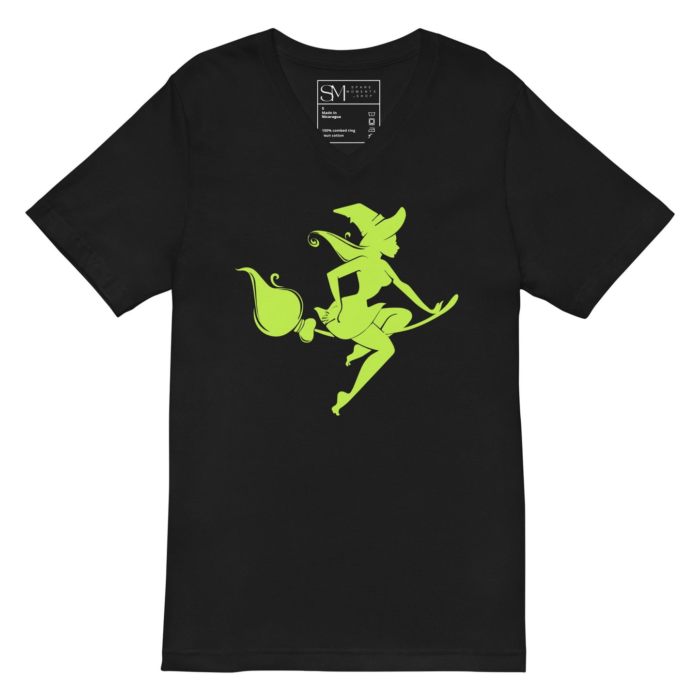 Green Witch | Unisex Short Sleeve V-Neck T-Shirt