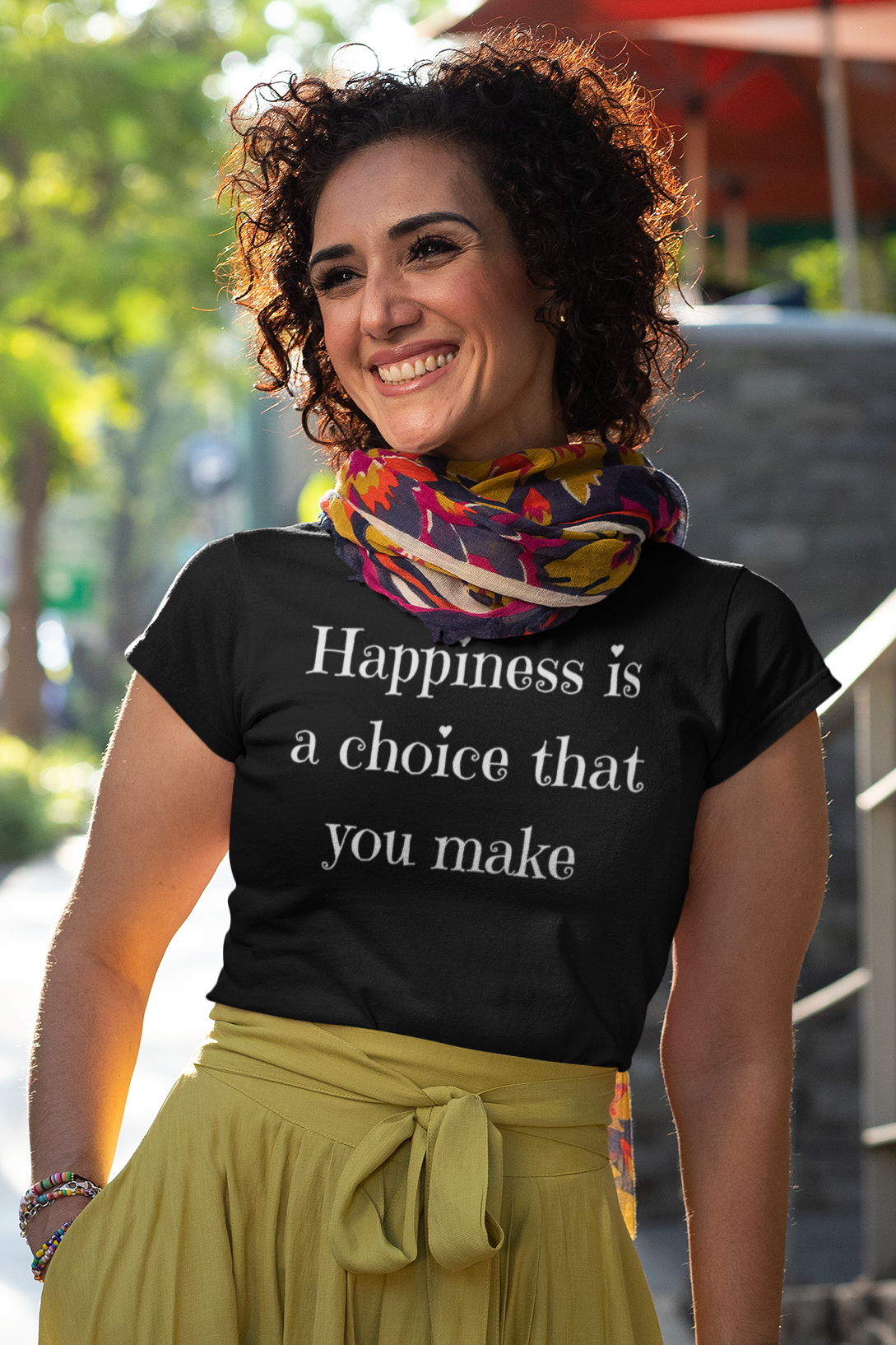 Happiness is a Choice | Unisex t-shirt