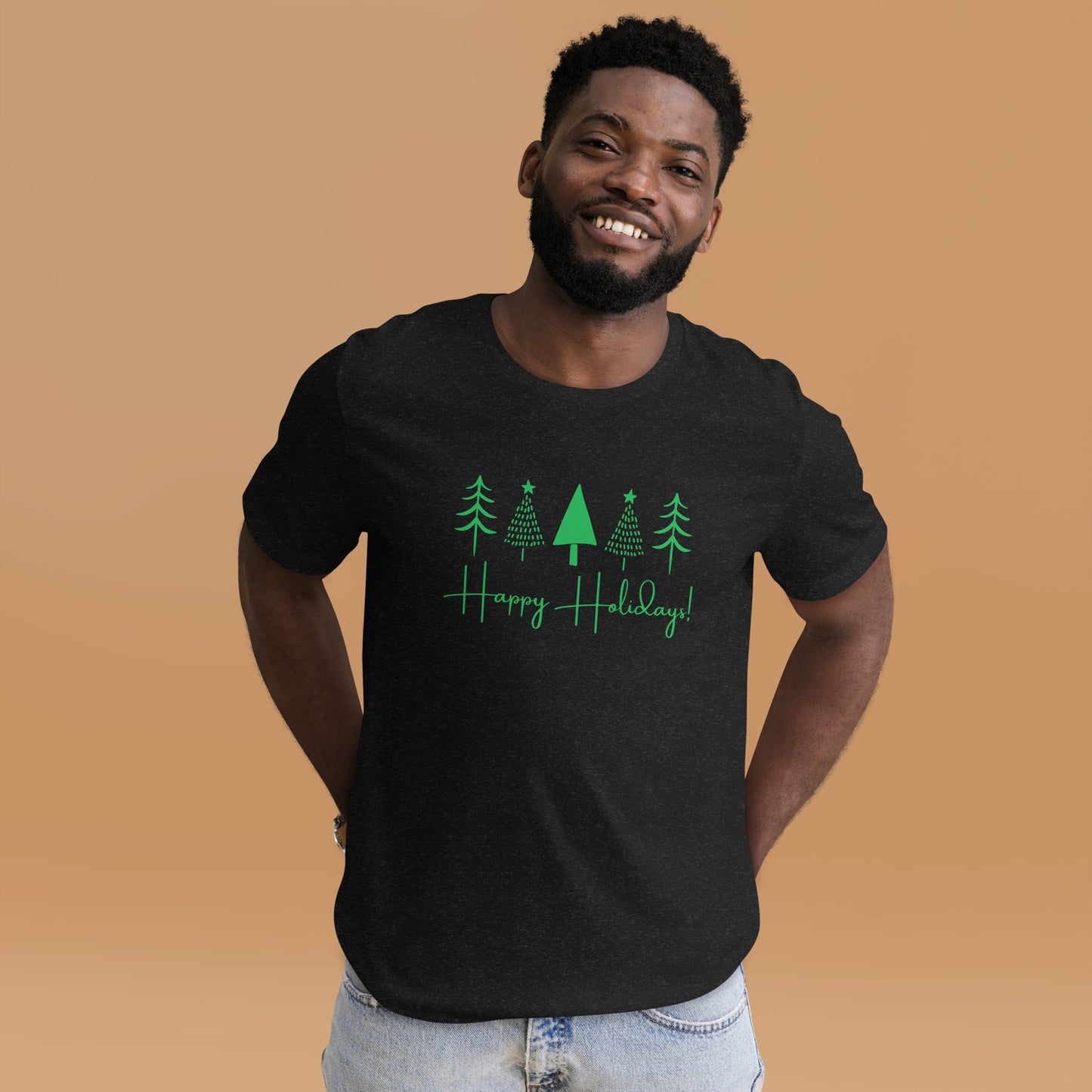 Happy Holiday (trees) | Unisex t-shirt