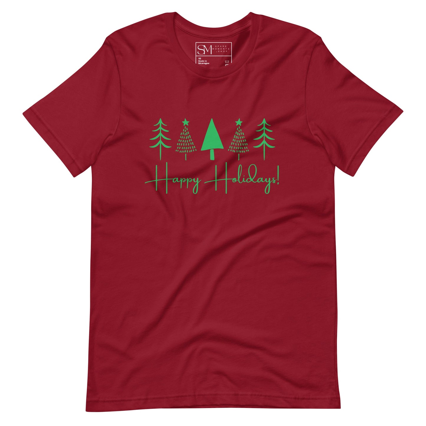 Happy Holiday (trees) | Unisex t-shirt