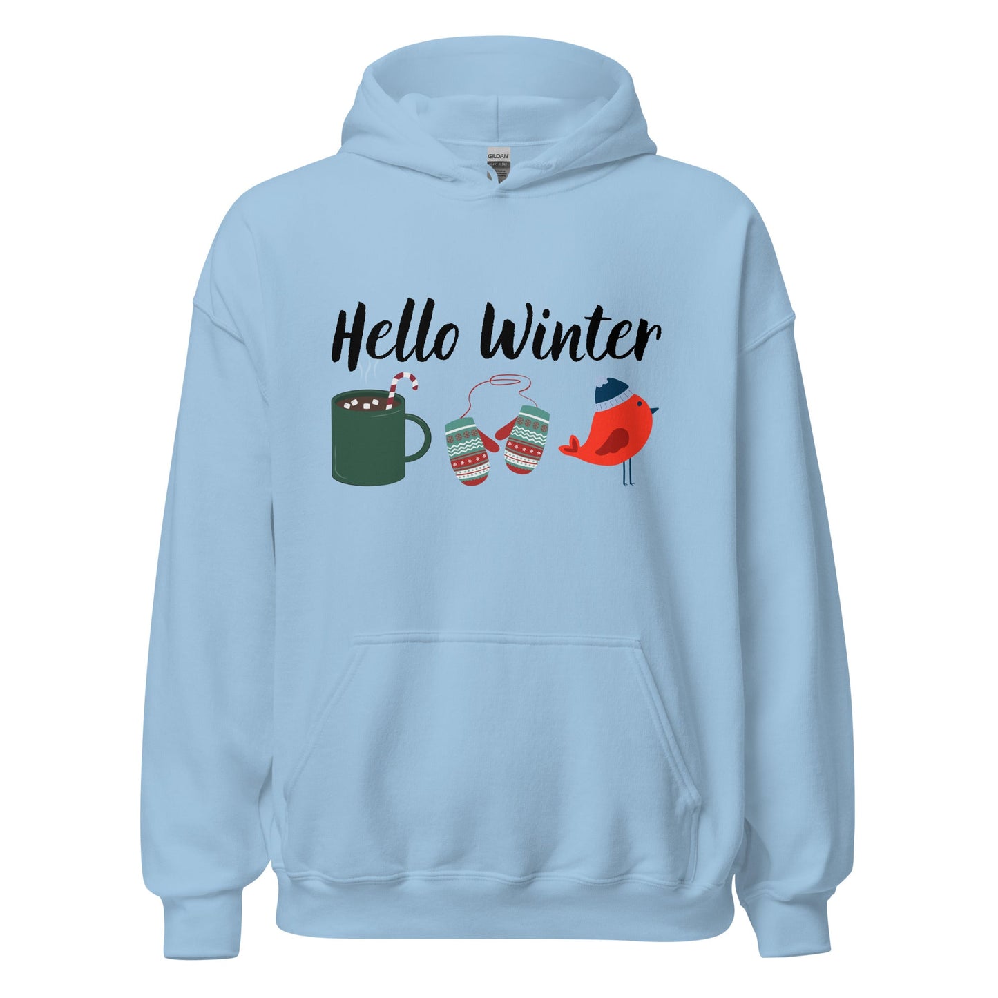 Hello Winter | Unisex Hoodie