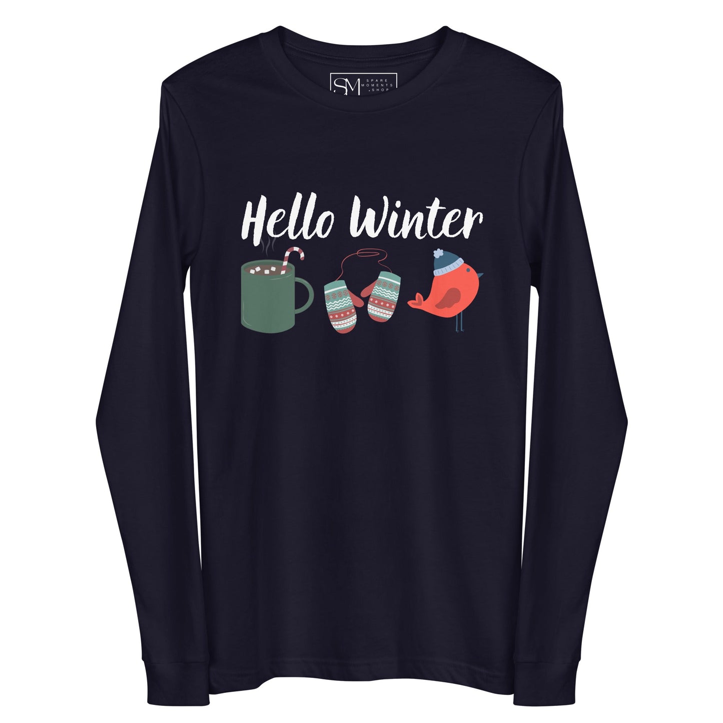 Hello Winter | Unisex Long Sleeve Tee